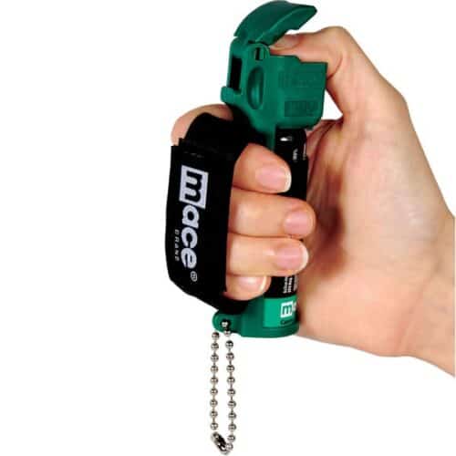 Mace Muzzle Dog Repellent Spray In Hand
