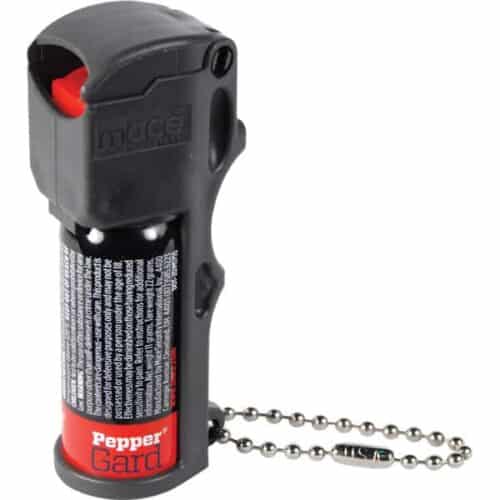 Black Mace Pepper Spray Pocket Model Closed Flip Top Right Side View