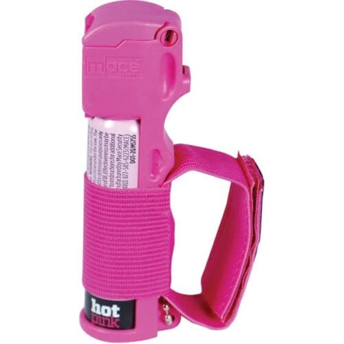 Pink Mace Pepper Spray Jogger Sport Model Left Side View