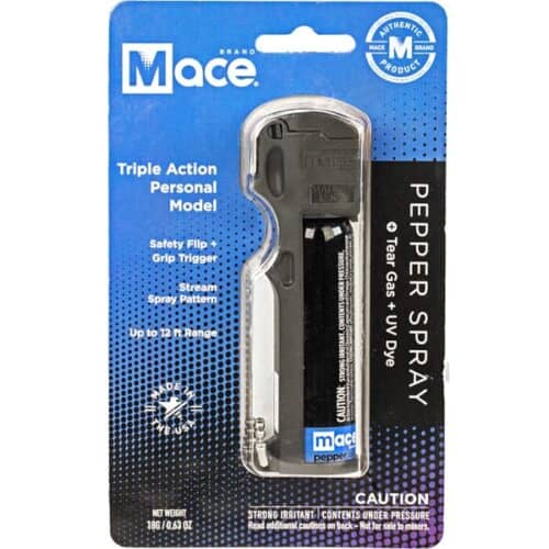 Mace Pepper Spray Triple Action Personal Model In Package Front View