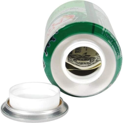 Canada Dry Ginger Ale Soda Can Diversion Safe Hidden Compartment Inside View