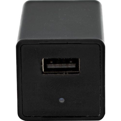 USB Charger Hidden Spy Camera Front View