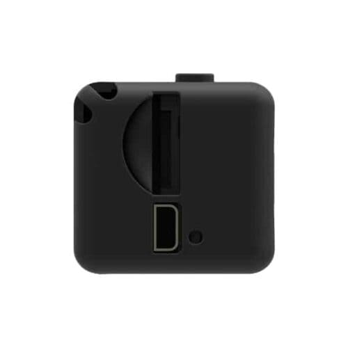 Mini Hidden Spy Camera With Built In DVR Charging Port Back View