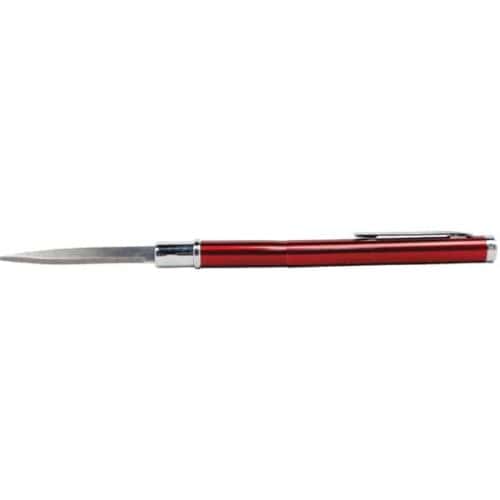 Red Pen Knife Open View