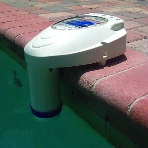 Safety Technology Pool Alarm In Pool Right Side View