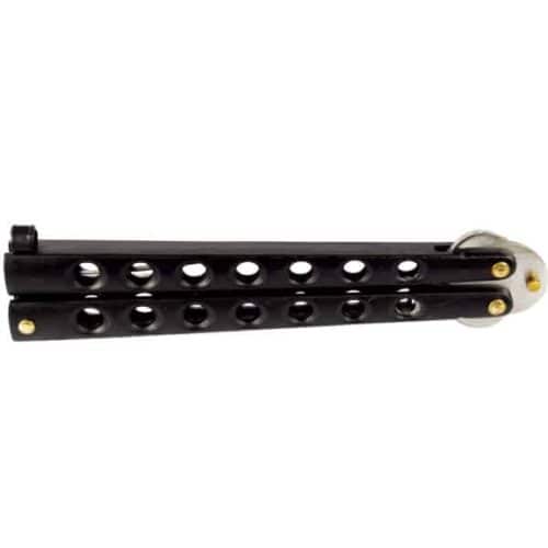 Black Butterfly Knife Closed View
