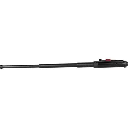 Safety Technology Black Automatic Expandable Steel Baton Open View