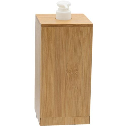 Soap Dispenser Bamboo Diversion Safe With Hidden Compartment