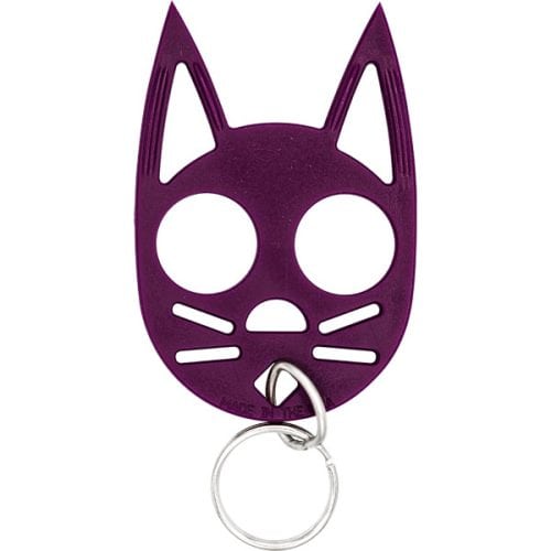 Purple Cat Strike Self Defense Keychain
