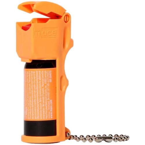 Mace Pepper Spray Pocket Model Orange Left Side View Made In USA