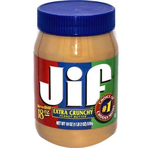 Jif Peanut Butter Jar Diversion Safe Front View