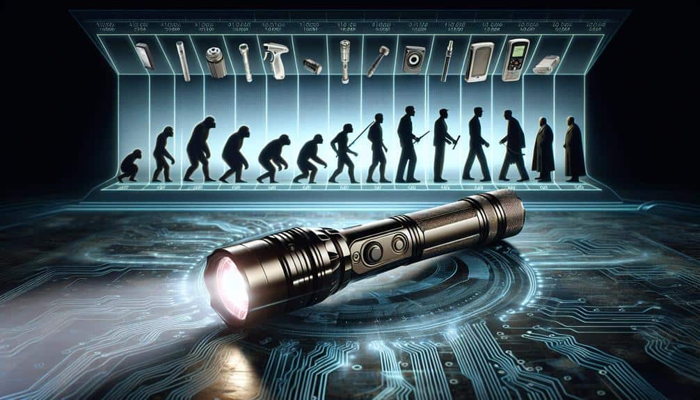 Stun Baton Flashlight Evolution Of Self Defense Products