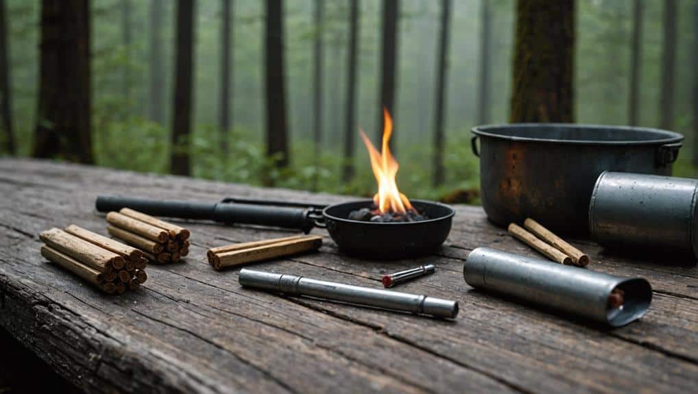 essential firestarting equipment