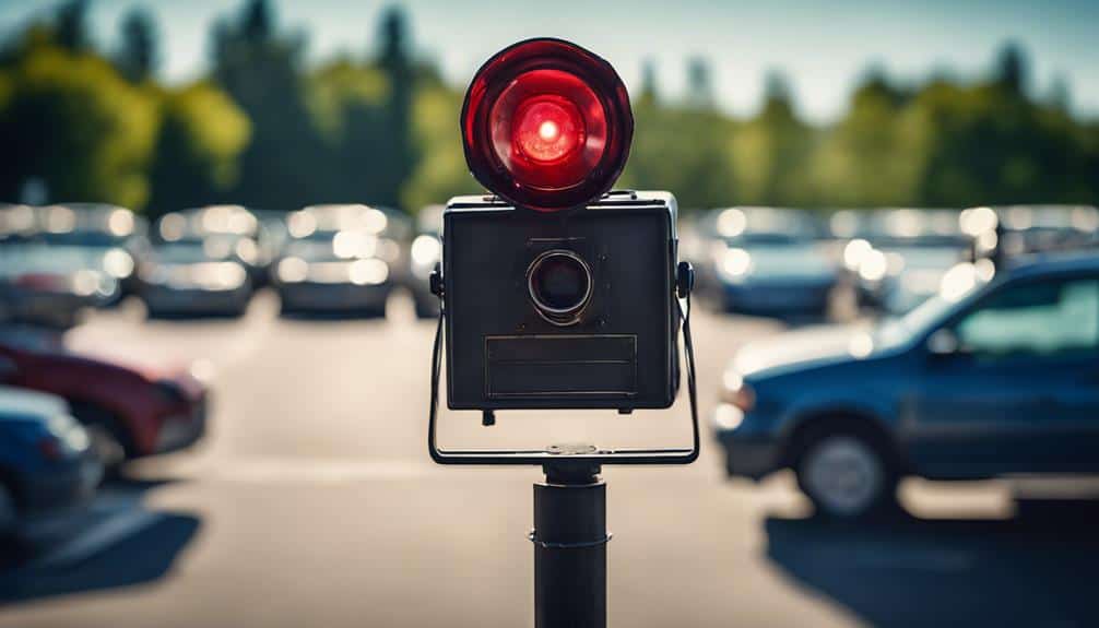 parking lot dummy cameras