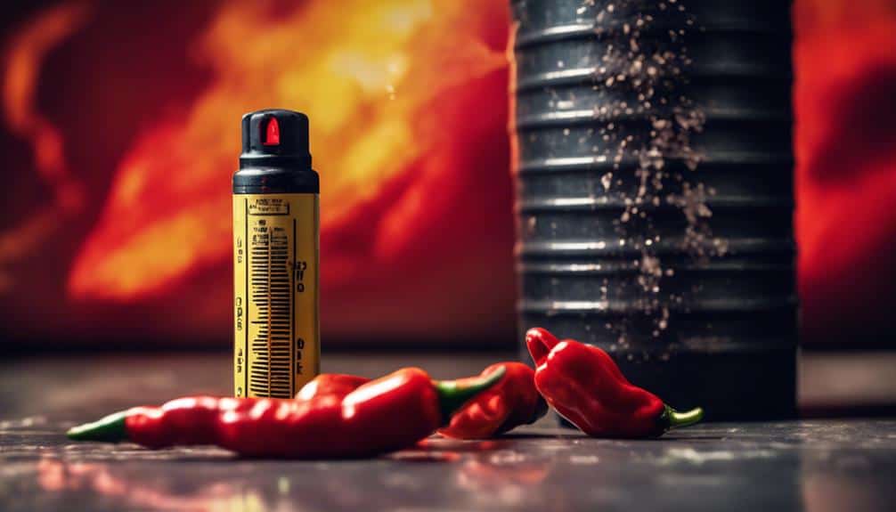 pepper spray scoville ratings