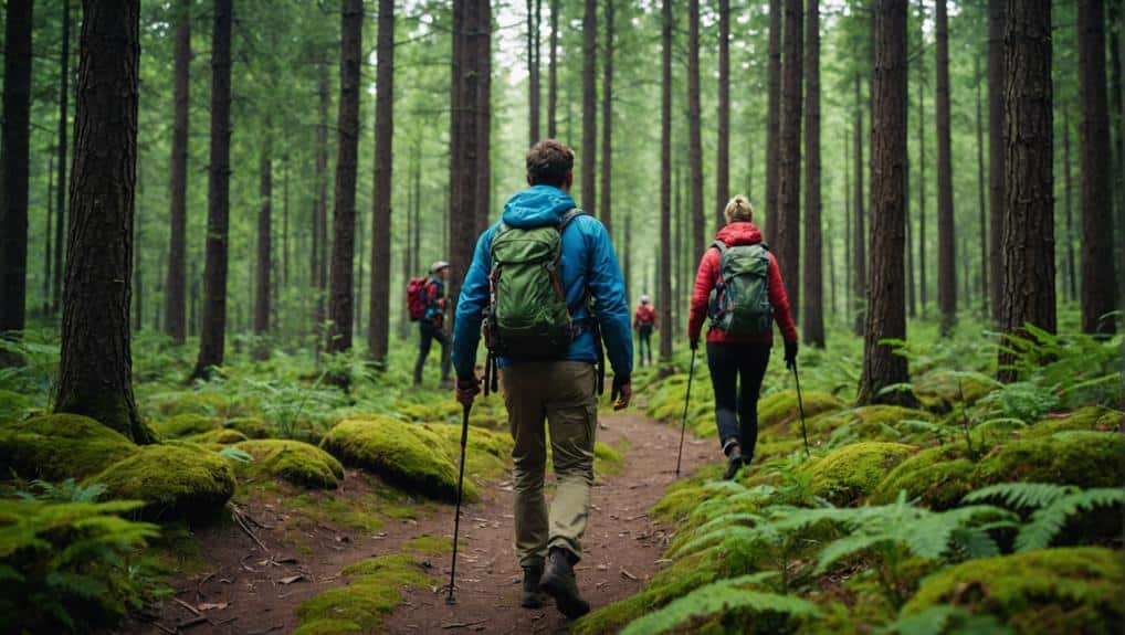 protective trail navigation techniques