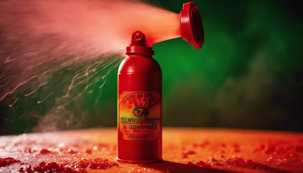 scoville ratings in pepper sprays