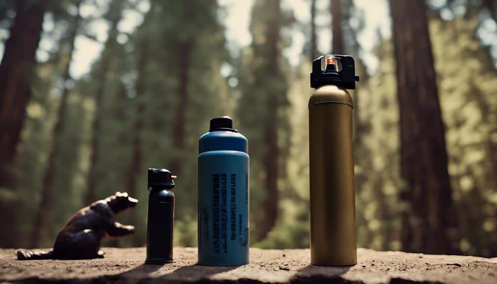 bear spray versus pepper spray