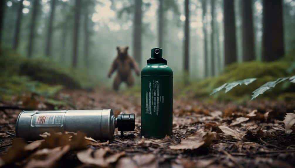 bear spray differs from pepper spray