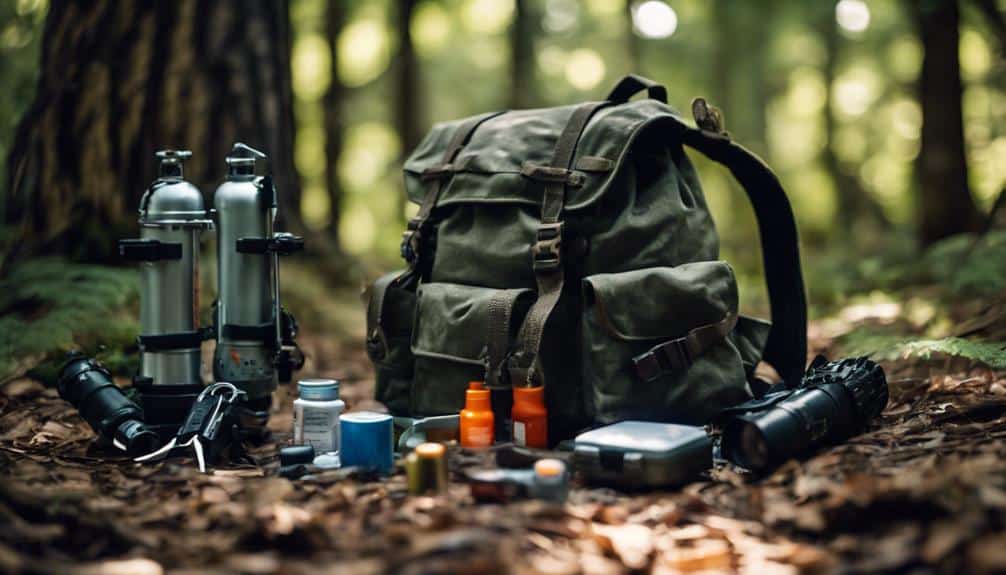 camping equipment and accessories