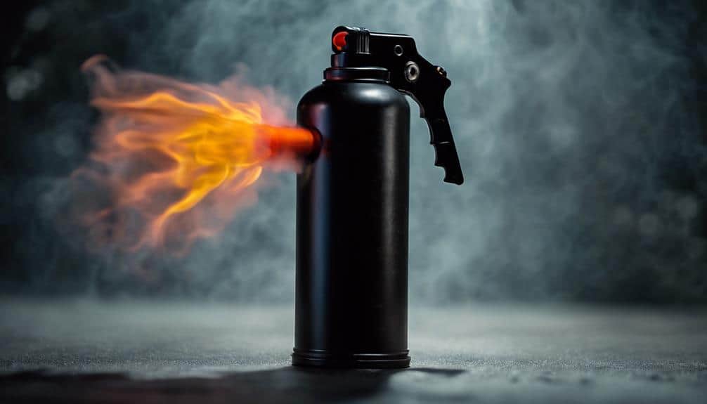 wildfire pepper spray defense