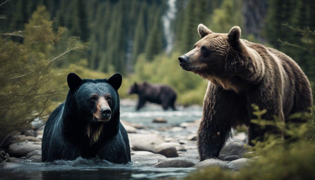 black bear versus grizzly