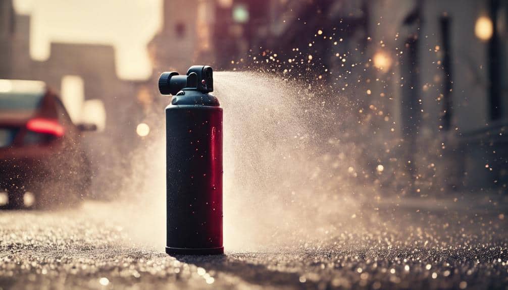 comprehending pepper spray usage