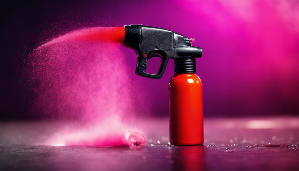 pepper spray comparison analysis