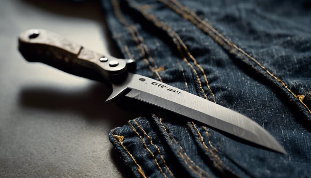 otf knife pocket safety