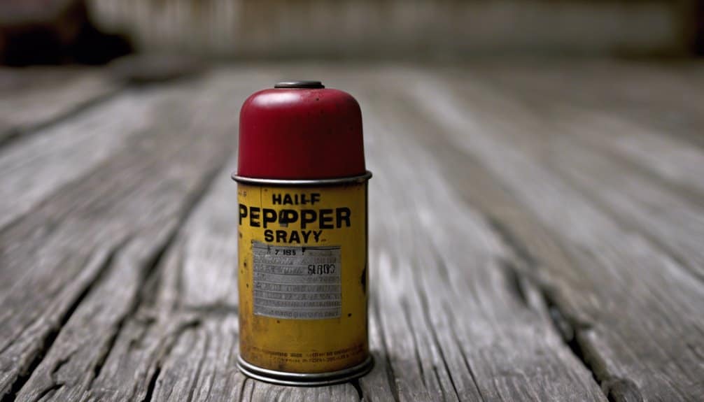 pepper spray potency diminishes over time