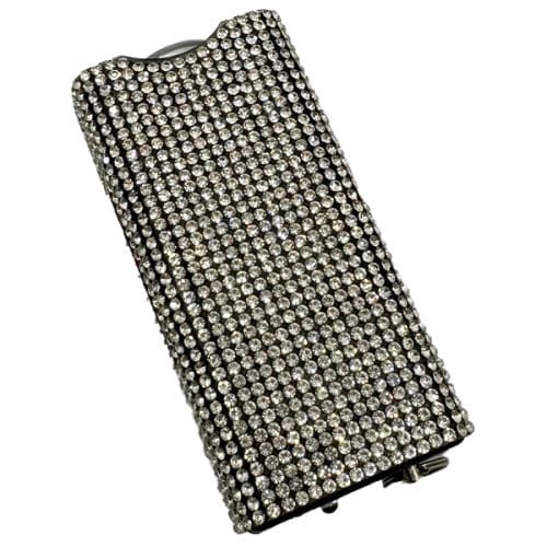 Luxurious rhinestone-studded clutch purse with elegant sparkling design. Perfect for special occasions and evening events.