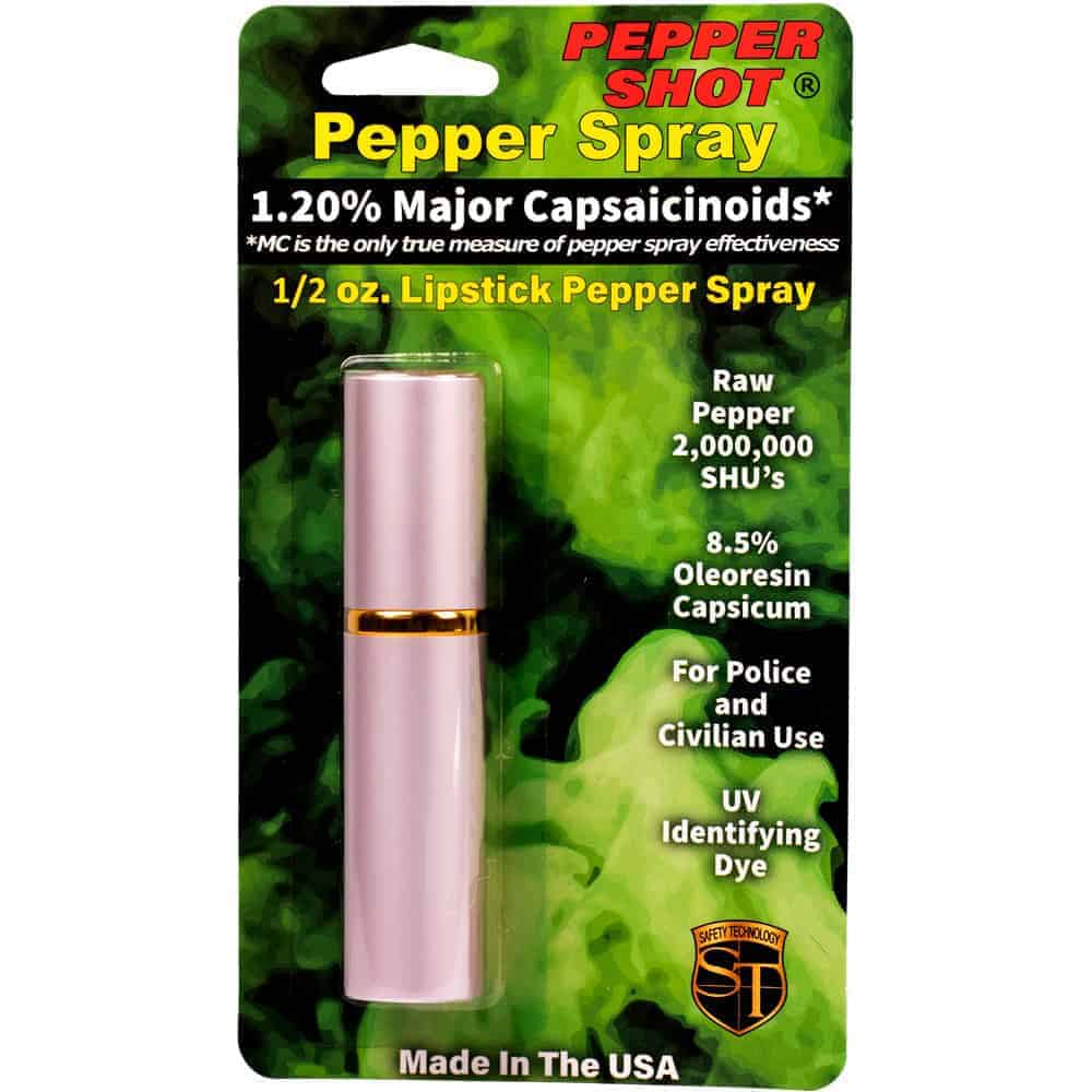 PS-LS-PINK_ajpg | Para Bellum Defense Lipstick-shaped pepper spray with 1.20% major capsaicinoids, 2,000,000 SHU, for police and civilian use. Made in USA.