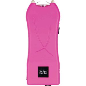 RUNT-PINK_ajpg | Para Bellum Defense Pink stun gun with rectangular design, labeled The Runt. Self-defense tool for personal safety.